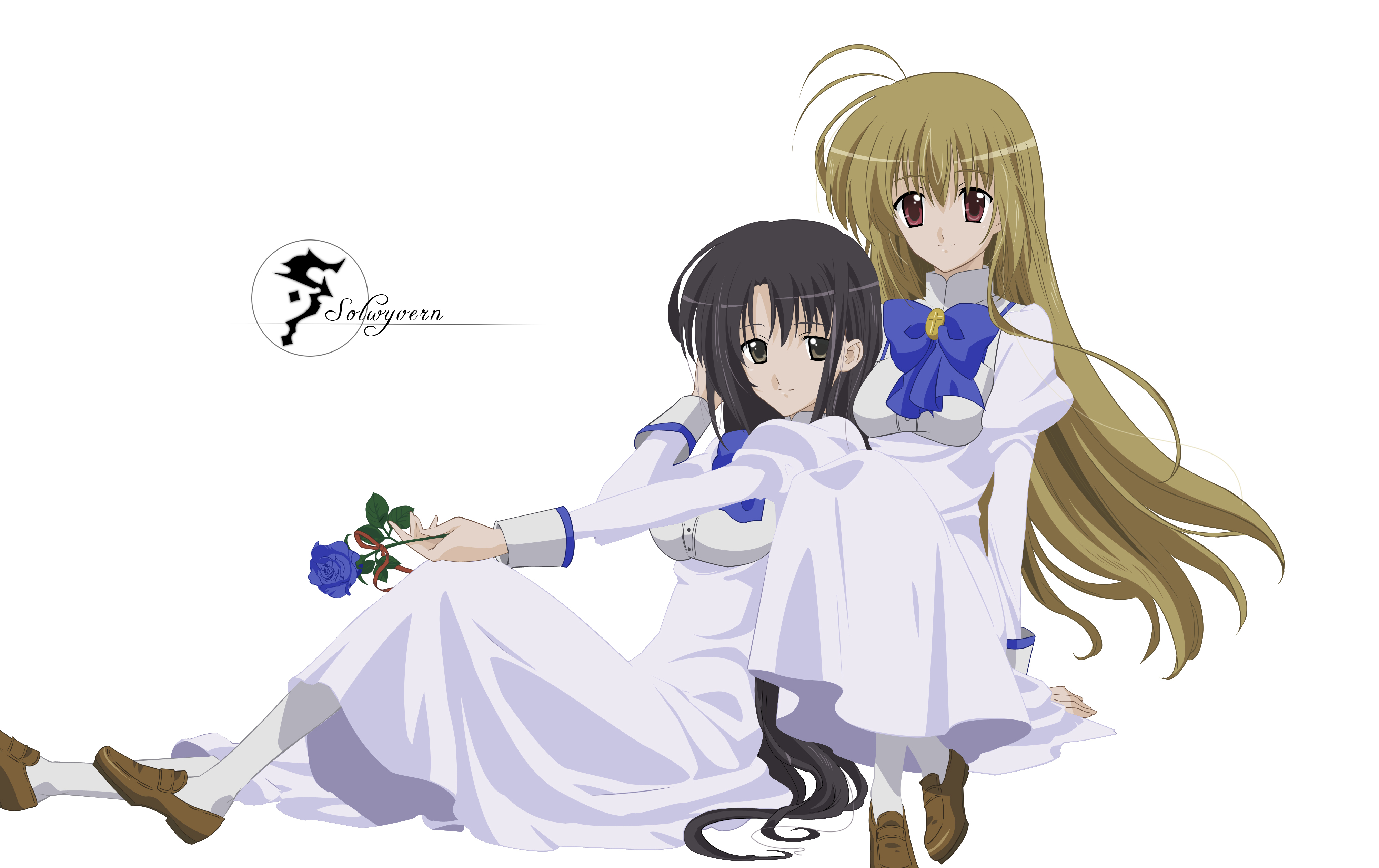 少女爱上姐姐角色——十条紫苑，出身华族的端庄大小姐，瑞穗的同班同学，第72代Elder Sister